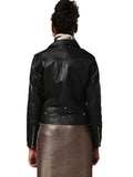 Biker / Motorcycle Jacket - Women Real Lambskin Leather Biker Jacket KW525 - Koza Leathers