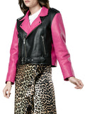 Biker / Motorcycle Jacket - Women Real Lambskin Leather Biker Jacket KW532 - Koza Leathers