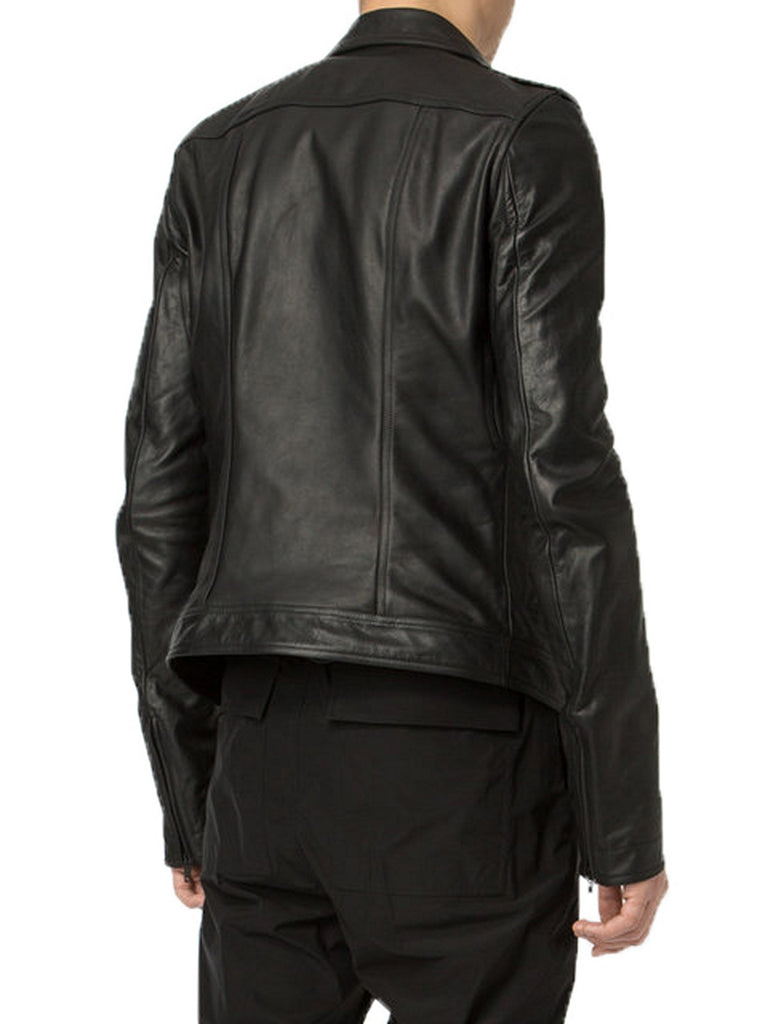 Biker Jacket - Men Real Lambskin Motorcycle Leather Biker Jacket KM363 - Koza Leathers