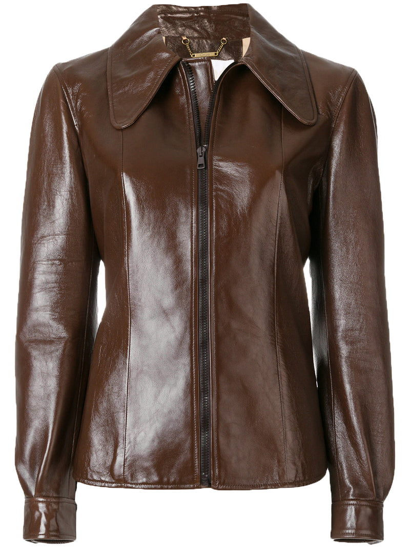 Biker / Motorcycle Jacket - Women Real Lambskin Leather Biker Jacket KW533 - Koza Leathers