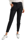 Koza Leathers Women's Real Lambskin Leather Capri Pant WP048