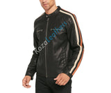 Men Real Lambskin Motorcycle Leather Biker Jacket KM216
