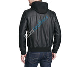 Biker Jacket - Men Real Lambskin Motorcycle Leather Biker Jacket KM217 - Koza Leathers