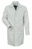 Koza Leathers Men's Genuine Lambskin Trench Coat Real Leather Jacket TM050