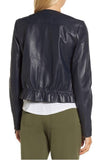 Biker / Motorcycle Jacket - Women Real Lambskin Leather Biker Jacket KW369 - Koza Leathers