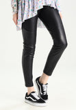 Koza Leathers Women's Real Lambskin Leather Capri Pant WP056