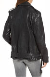 Biker / Motorcycle Jacket - Women Real Lambskin Leather Biker Jacket KW374 - Koza Leathers