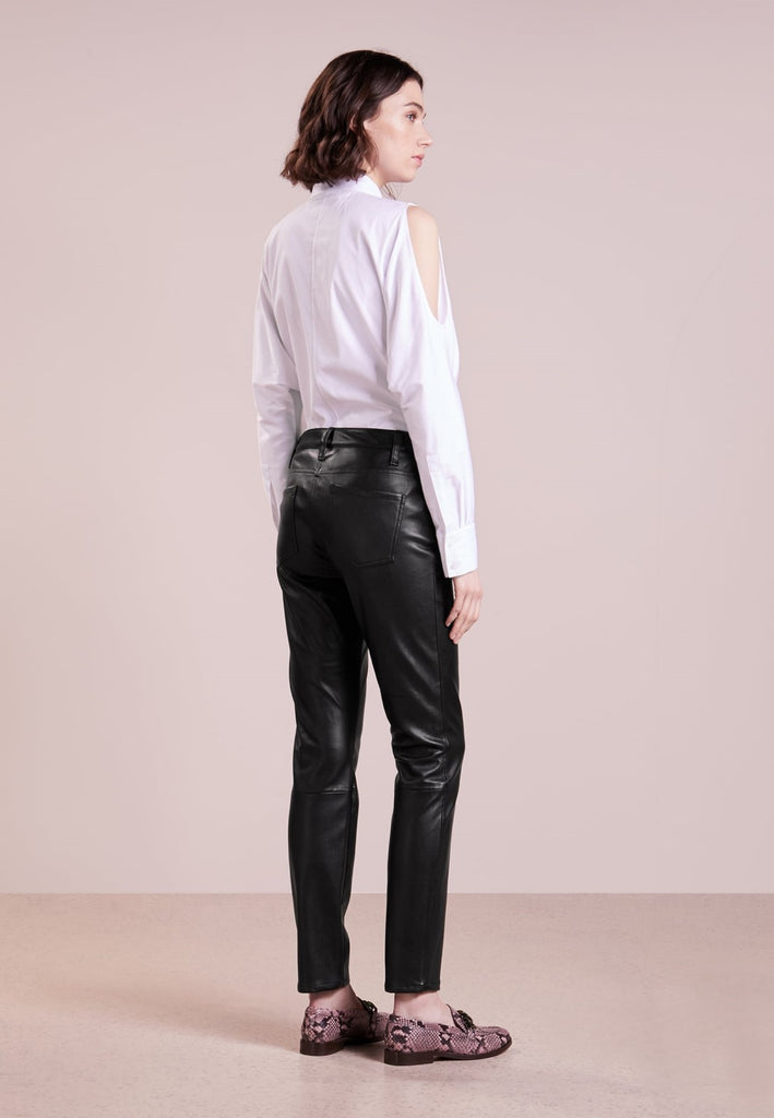 Koza Leathers Women's Real Lambskin Leather Skinny Pant WP112