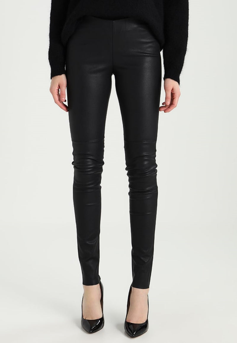 Koza Leathers Women's Real Lambskin Leather Skinny Pant WP114