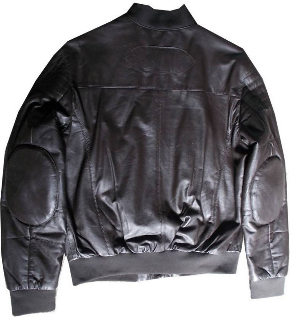 Biker Jacket - Men Real Lambskin Motorcycle Leather Biker Jacket KM391 - Koza Leathers