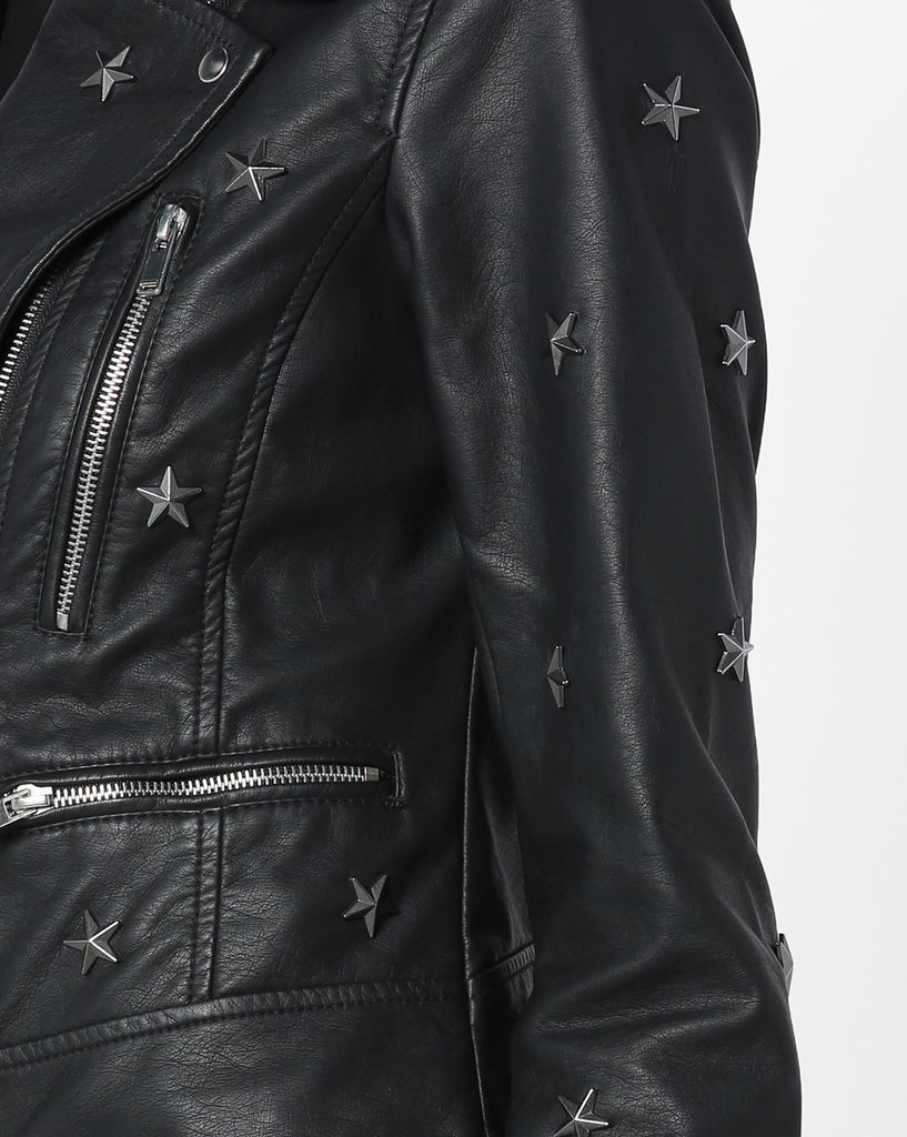 Biker / Motorcycle Jacket - Women Real Lambskin Leather Biker Jacket KW567 - Koza Leathers