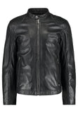 Biker Jacket - Men Real Lambskin Motorcycle Leather Biker Jacket KM243 - Koza Leathers