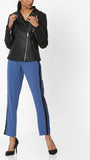 Biker / Motorcycle Jacket - Women Real Lambskin Leather Biker Jacket KW569 - Koza Leathers