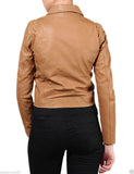 Biker / Motorcycle Jacket - Women Real Lambskin Leather Jacket KW007 - Koza Leathers