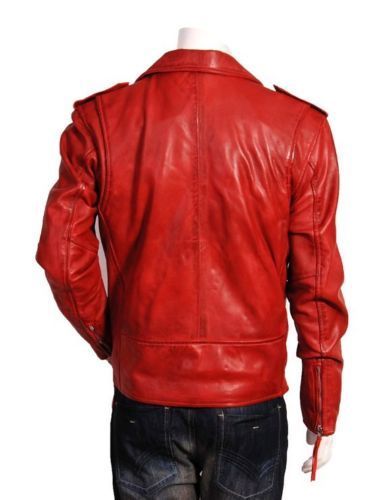 Men Real Lambskin Leather Jacket KM032 - Koza Leathers