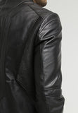 Biker Jacket - Men Real Lambskin Leather Jacket KM093 - Koza Leathers