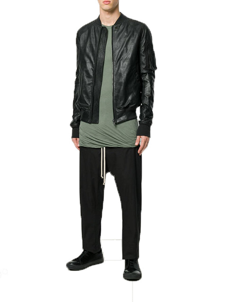 Biker Jacket - Men Real Lambskin Motorcycle Leather Biker Jacket KM373 - Koza Leathers