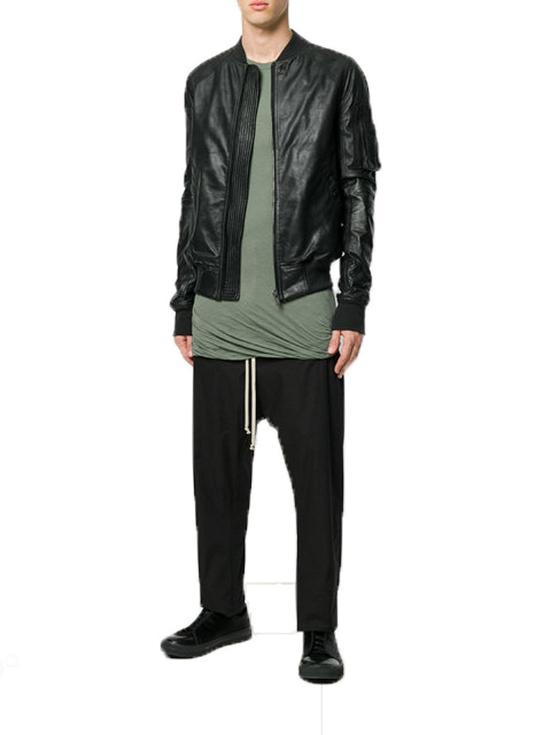 Biker Jacket - Men Real Lambskin Motorcycle Leather Biker Jacket KM373 - Koza Leathers