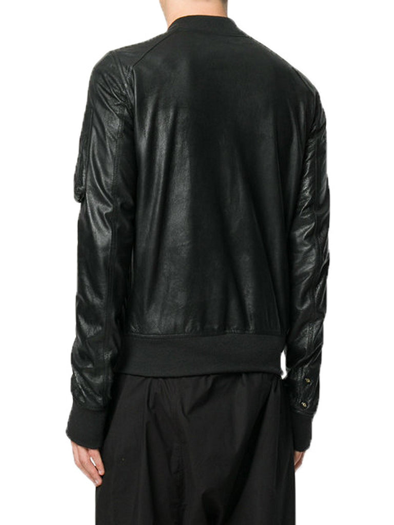 Biker Jacket - Men Real Lambskin Motorcycle Leather Biker Jacket KM373 - Koza Leathers