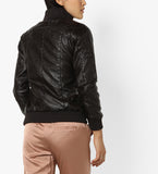 Biker / Motorcycle Jacket - Women Real Lambskin Leather Biker Jacket KW574 - Koza Leathers