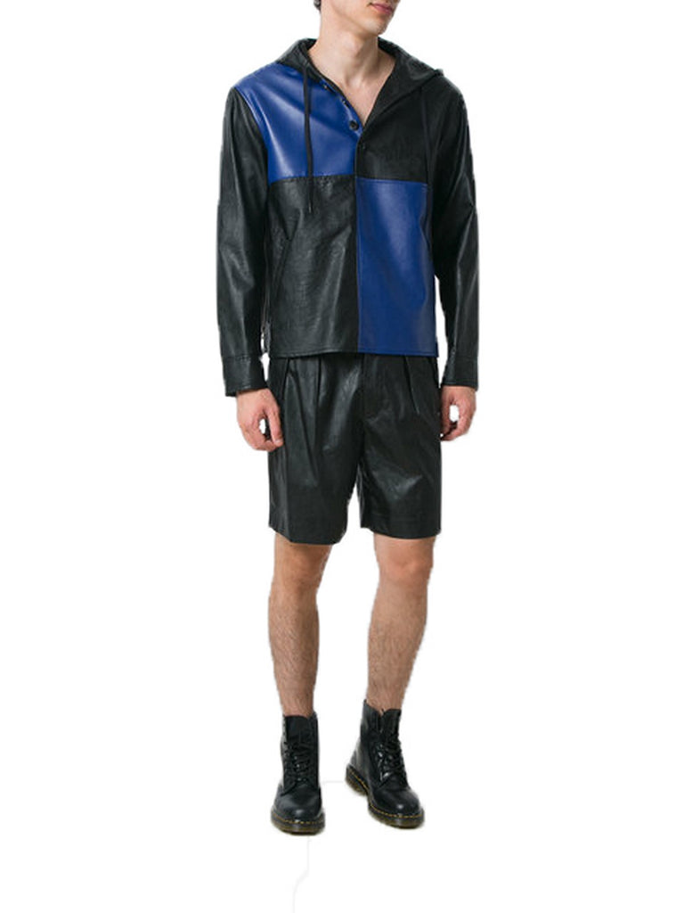 Biker Jacket - Men Real Lambskin Motorcycle Leather Biker Jacket KM375 - Koza Leathers