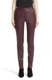 Koza Leathers Women's Real Lambskin Leather Skinny Pant WP061