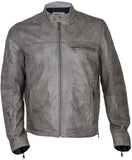 Men Real Lambskin Motorcycle Leather Biker Jacket KM380