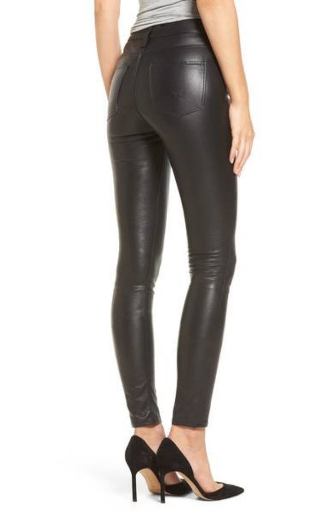 Koza Leathers Women's Real Lambskin Leather Skinny Pant WP062