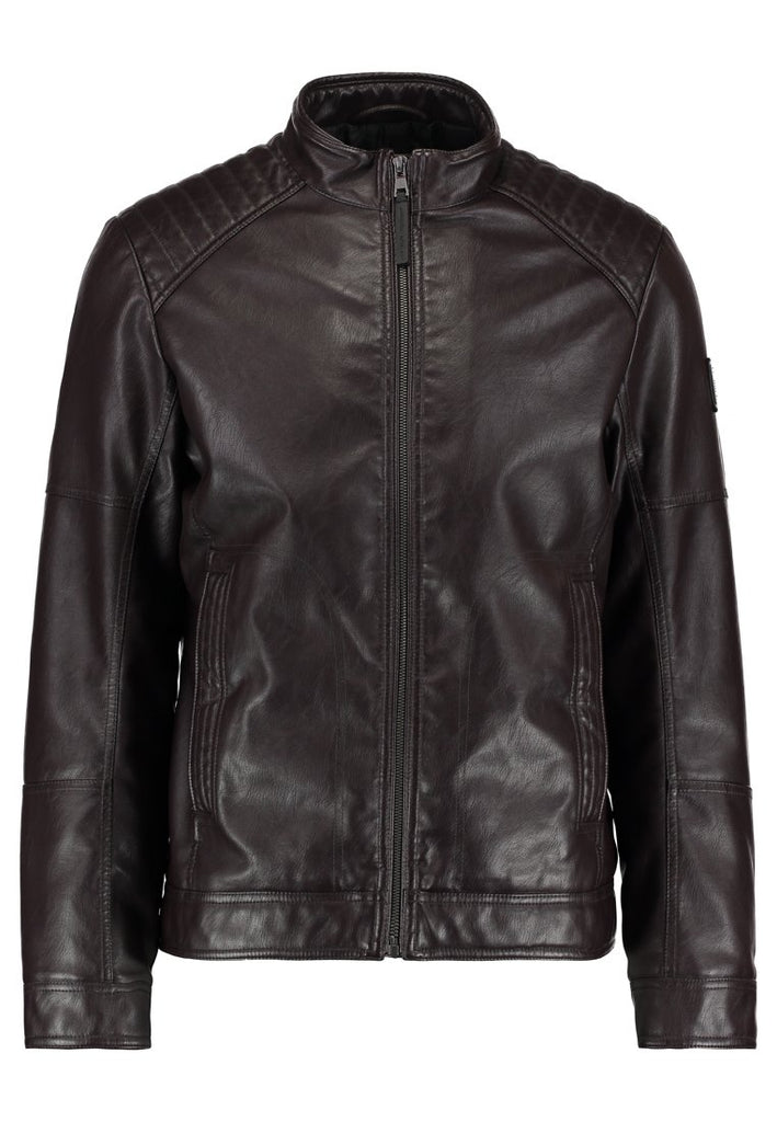 Biker Jacket - Men Real Lambskin Motorcycle Leather Biker Jacket KM263 - Koza Leathers