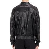 Biker Jacket - Men Real Lambskin Motorcycle Leather Biker Jacket KM337 - Koza Leathers