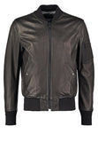 Biker Jacket - Men Real Lambskin Motorcycle Leather Biker Jacket KM266 - Koza Leathers