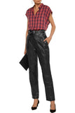 Koza Leathers Women's Real Lambskin Leather Skinny Pant WP071