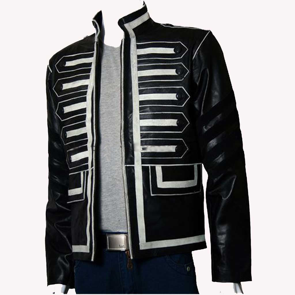 Biker Jacket - Men Real Lambskin Motorcycle Leather Biker Jacket KM343 - Koza Leathers