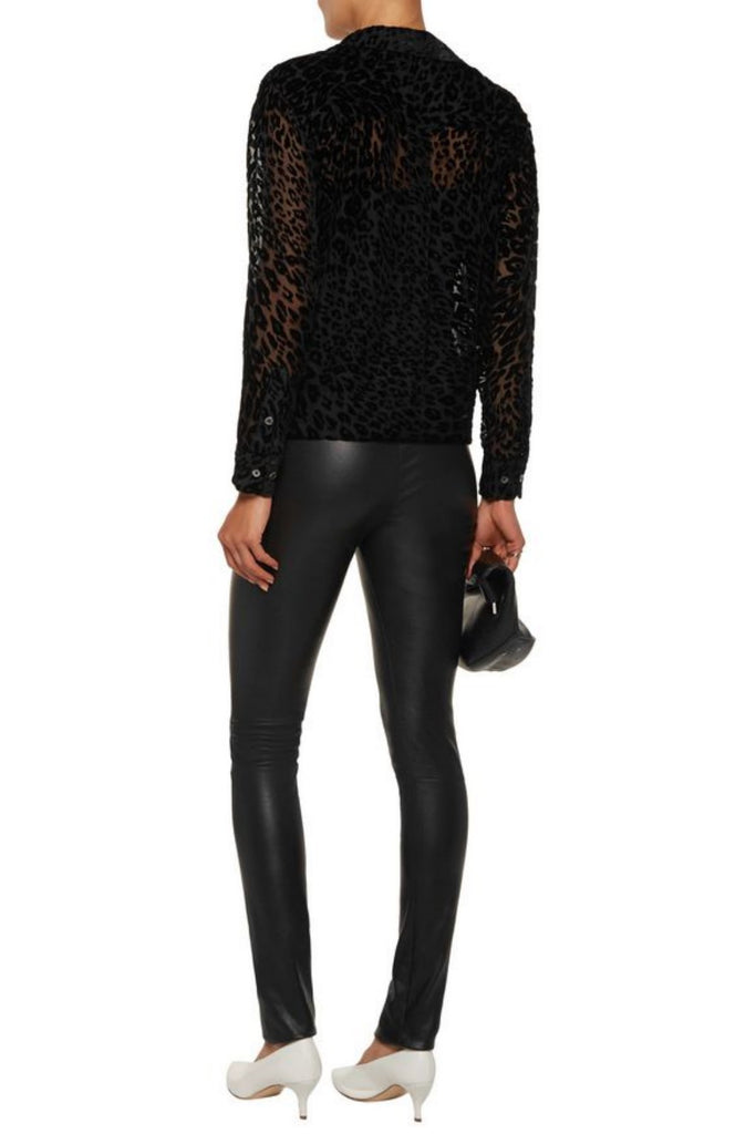 Koza Leathers Women's Real Lambskin Leather Skinny Pant WP077