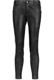 Koza Leathers Women's Real Lambskin Leather Capri Pant WP029