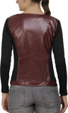 Biker / Motorcycle Jacket - Women Real Lambskin Leather Biker Jacket KW425 - Koza Leathers