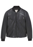 Biker Jacket - Men Real Lambskin Motorcycle Leather Biker Jacket KM308 - Koza Leathers