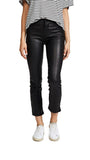 Koza Leathers Women's Real Lambskin Leather Capri Pant WP038