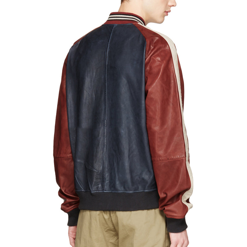 Biker Jacket - Men Real Lambskin Motorcycle Leather Biker Jacket KM315 - Koza Leathers