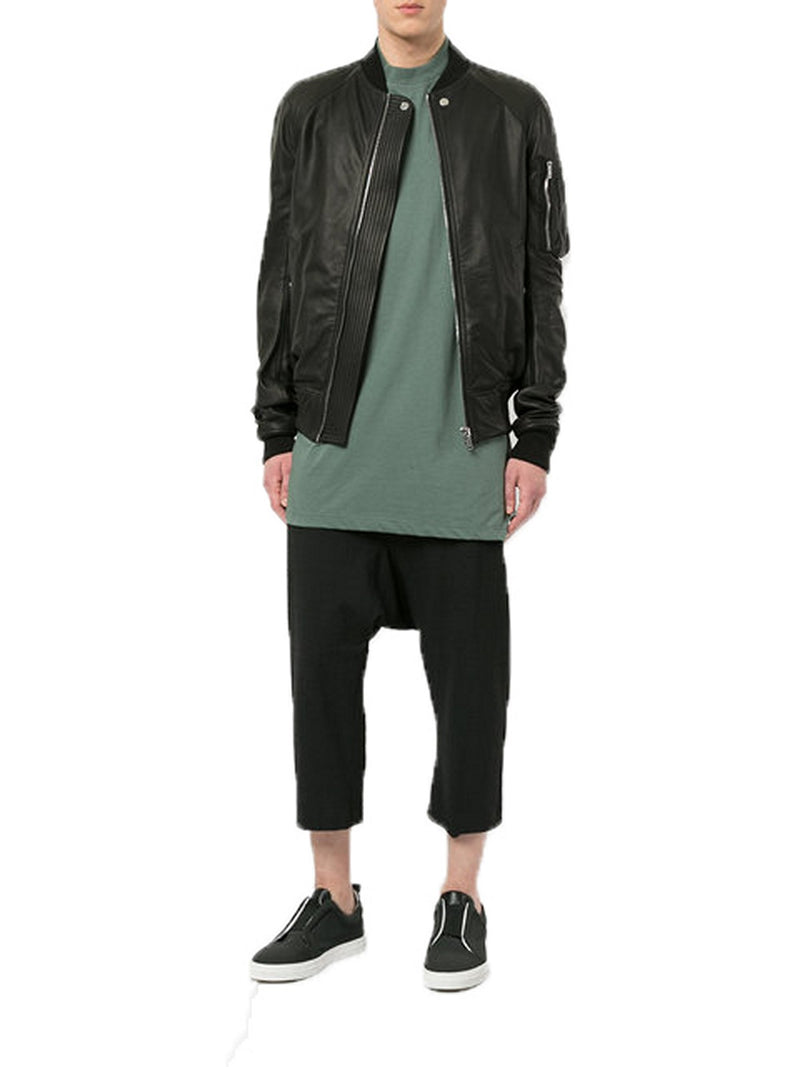 Biker Jacket - Men Real Lambskin Motorcycle Leather Biker Jacket KM362 - Koza Leathers