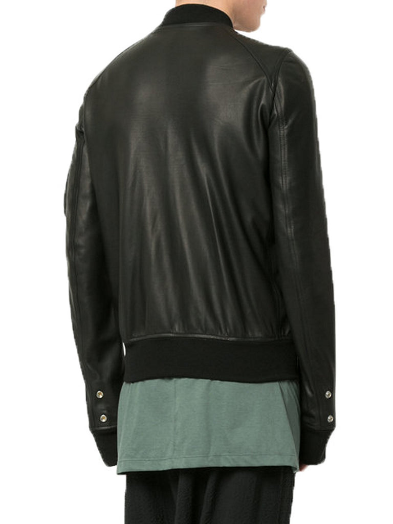 Biker Jacket - Men Real Lambskin Motorcycle Leather Biker Jacket KM362 - Koza Leathers