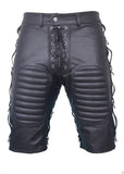 Koza Leathers Men's Real Lambskin Leather Boxer Shorts MS001