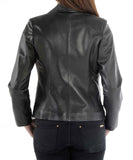 Koza Leathers Women's Real Lambskin Leather Blazer BW011