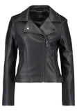 Biker / Motorcycle Jacket - Women Real Lambskin Leather Biker Jacket KW281 - Koza Leathers