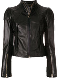 Biker / Motorcycle Jacket - Women Real Lambskin Leather Biker Jacket KW530 - Koza Leathers