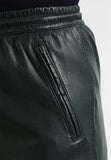 Knee Length Skirt - Women Real Lambskin Leather Mini Skirt WS133 - Koza Leathers