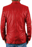 Koza Leathers Men's Real Lambskin Leather Blazer KB041