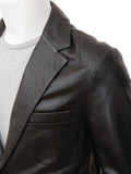 Koza Leathers Men's Real Lambskin Leather Blazer KB104