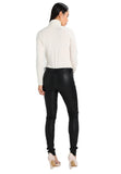 Koza Leathers Women's Real Lambskin Leather Skinny Pant WP098