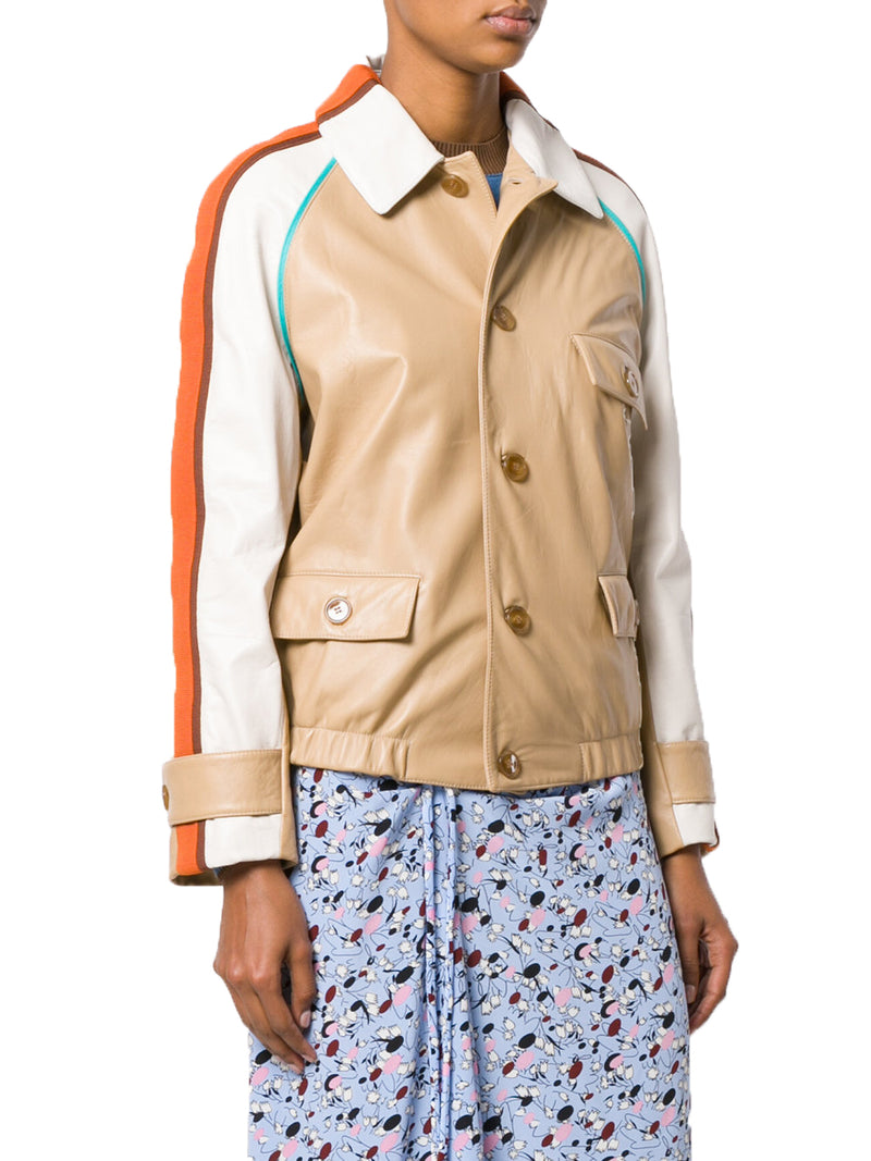 Biker / Motorcycle Jacket - Women Real Lambskin Leather Biker Jacket KW535 - Koza Leathers